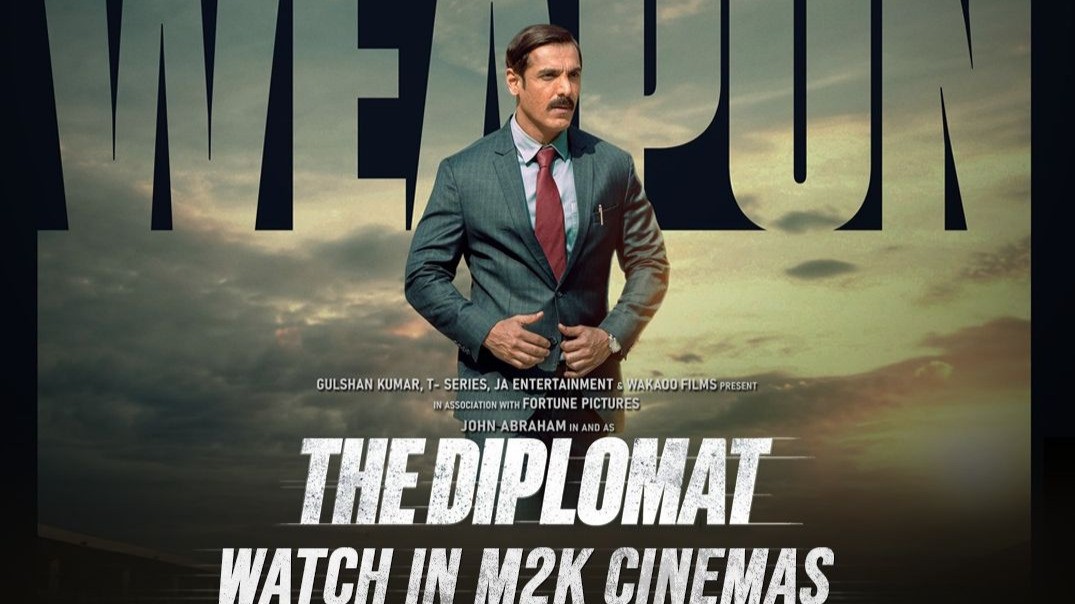 印度电影《万里归省》（The Diplomat）预告片